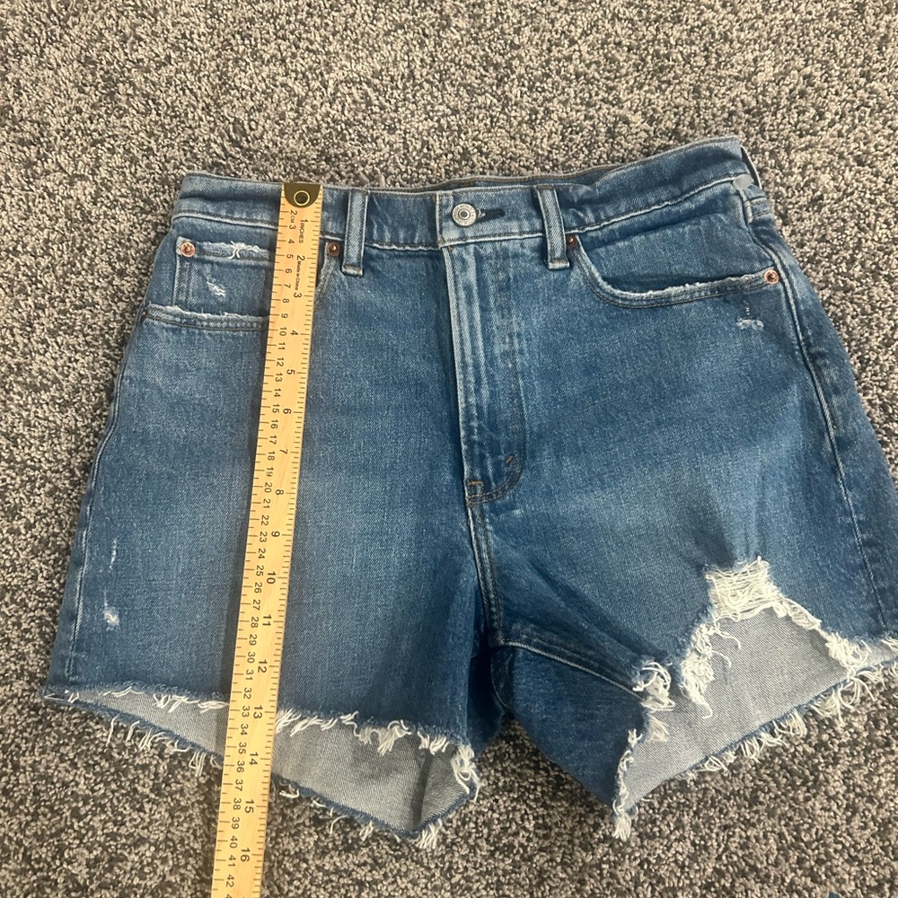 Abercrombie & Fitch High Waisted Mom Shorts Women’s Size 28 6 - Picture 7 of 7